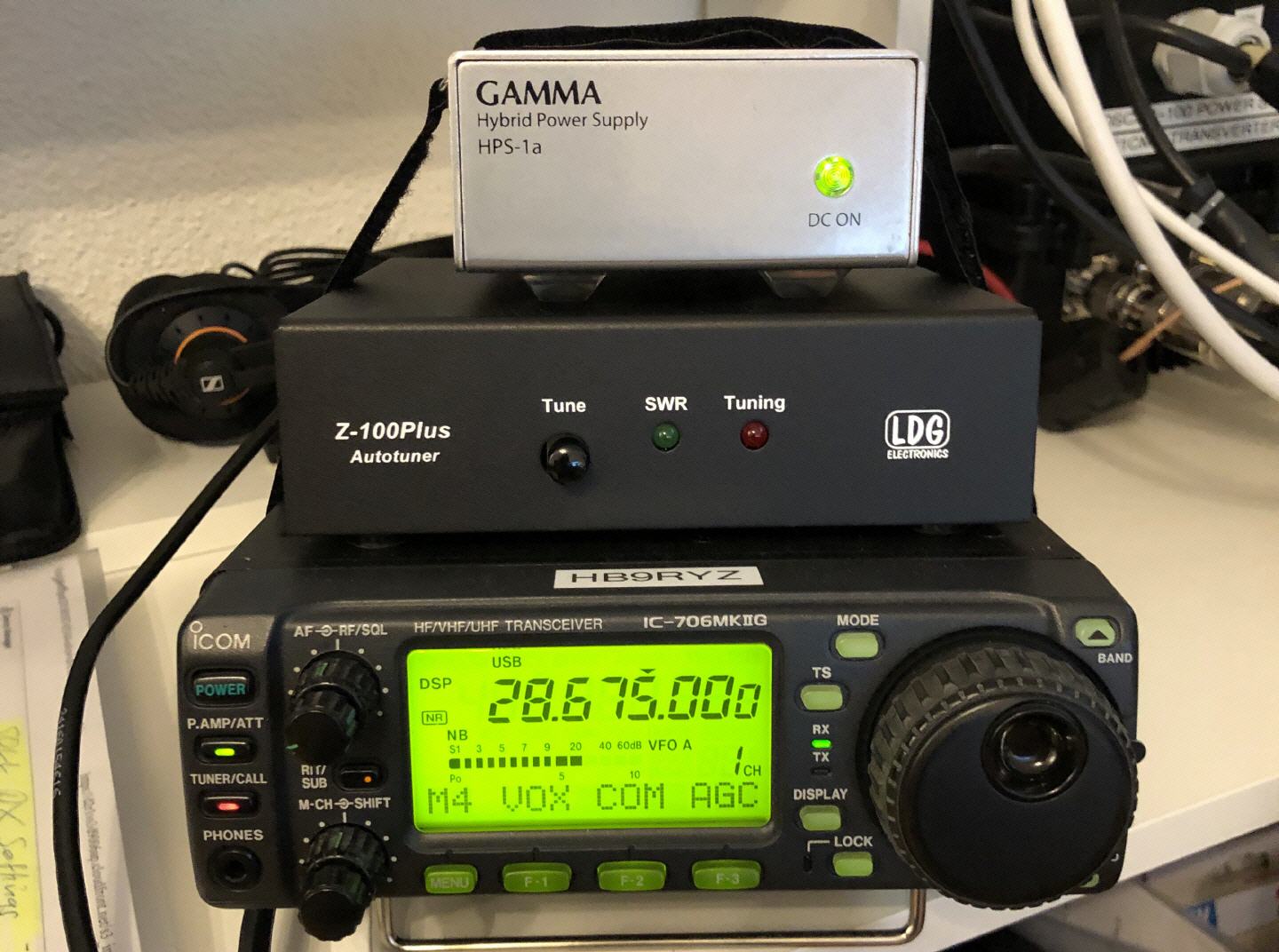 HB9RYZ - Swiss Amateur Radio Station - QO-100 - Remote DX-Station